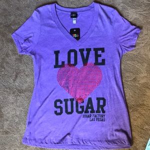 Sugar Factory Las Vegas T shirt sz XL